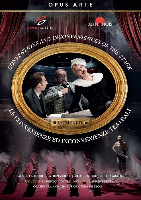 Donizetti: Le convenienze ed inconvenienze teatrali / Pelly, OpÃ©ra de Lyon [DVD]