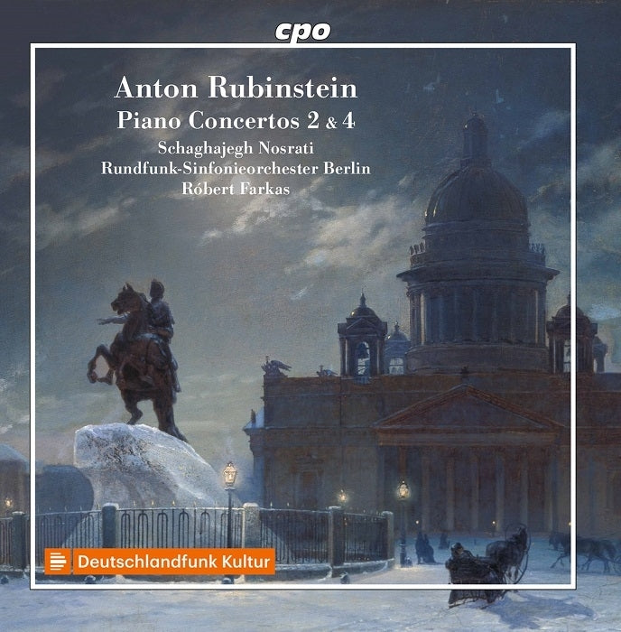 Rubinstein: Piano Concertos Nos. 2 & 4 / Farkas, Nosrati, Radio-Symphonie-Orchester Berlin