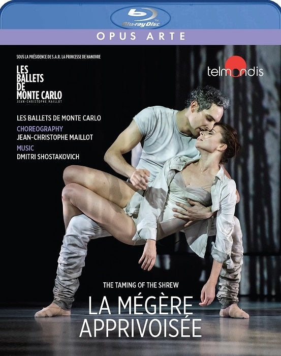 Shostakovich: La mÃ©gÃ¨re apprivoisÃ©e / Maillot, Les Ballets de Monte-Carlo, Monte-Carlo Philharmonic Orchestra [Blu-ray]