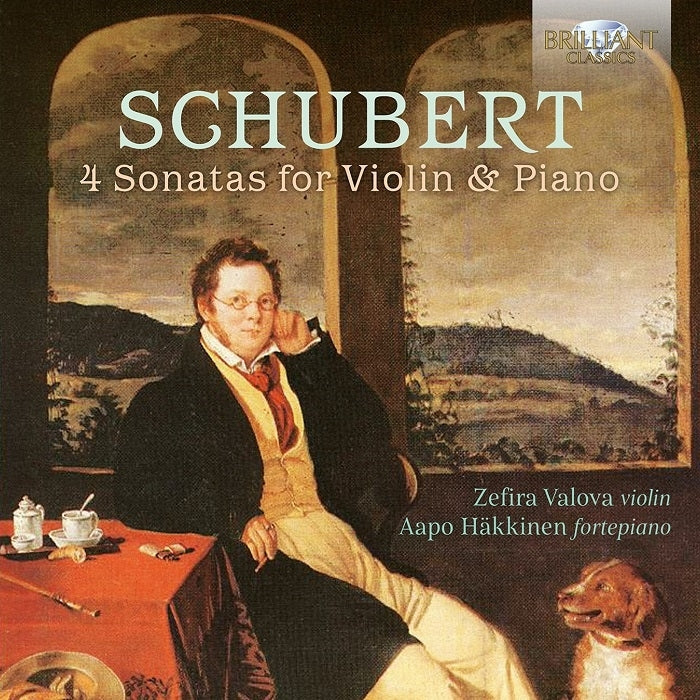 Schubert: 4 Sonatas for Violin & Piano / Valova, HÃ¤kkinen