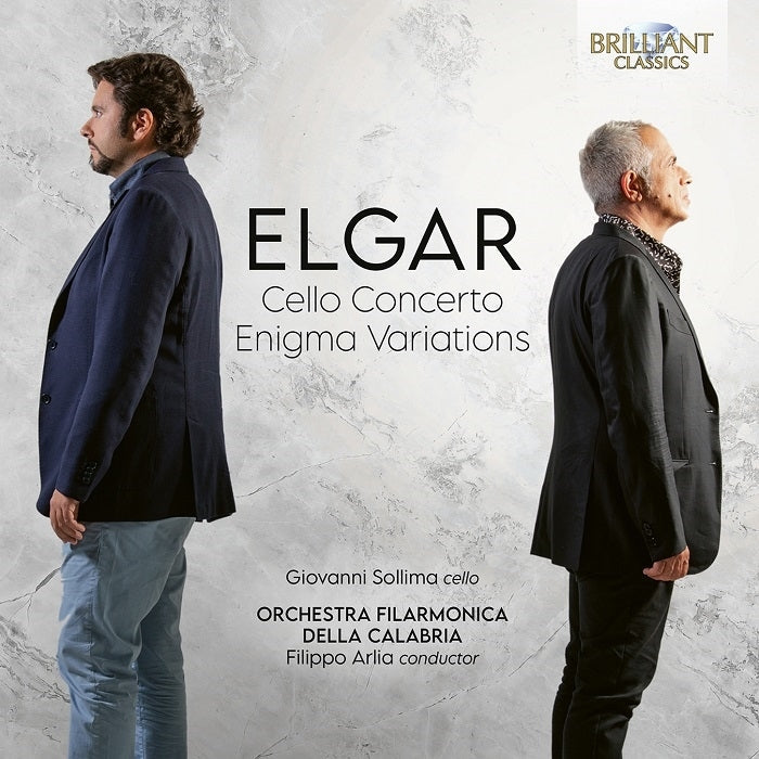 Elgar: Cello Concerto /  Arlia, Sollima, Orchestra Filarmonica della Calabria