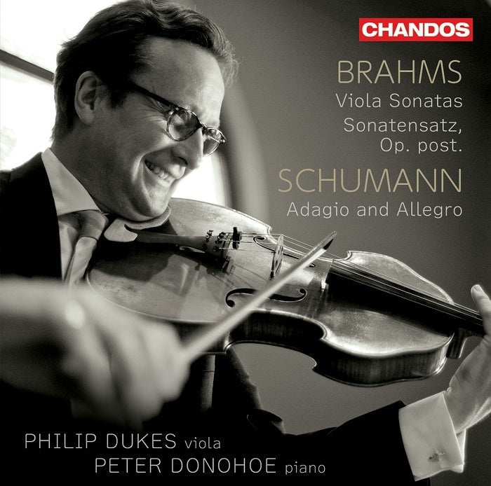 Brahms, Schumann: Violin Works / Dukes, Donohoe