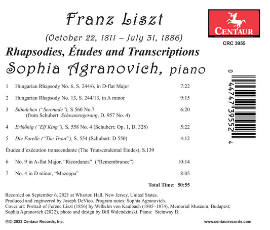 Liszt: Rhapsodies, Etudes & Transcriptions
