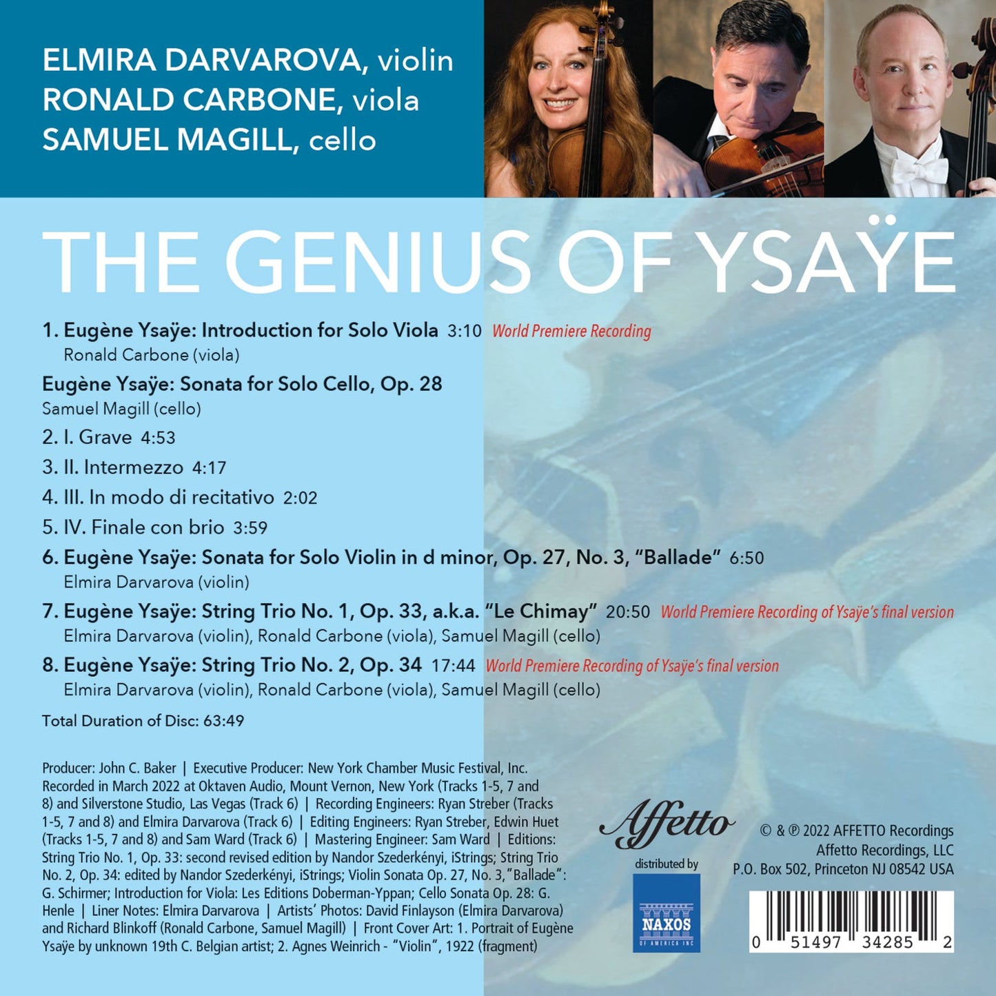 Ysaye: The Genius Of Ysaye
