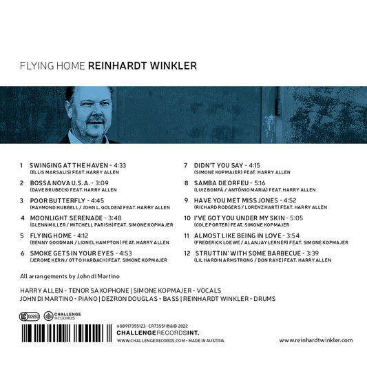 Flying Home  Reinhardt Winkler, Harry Allen, John Di Martino, Dezron Douglas