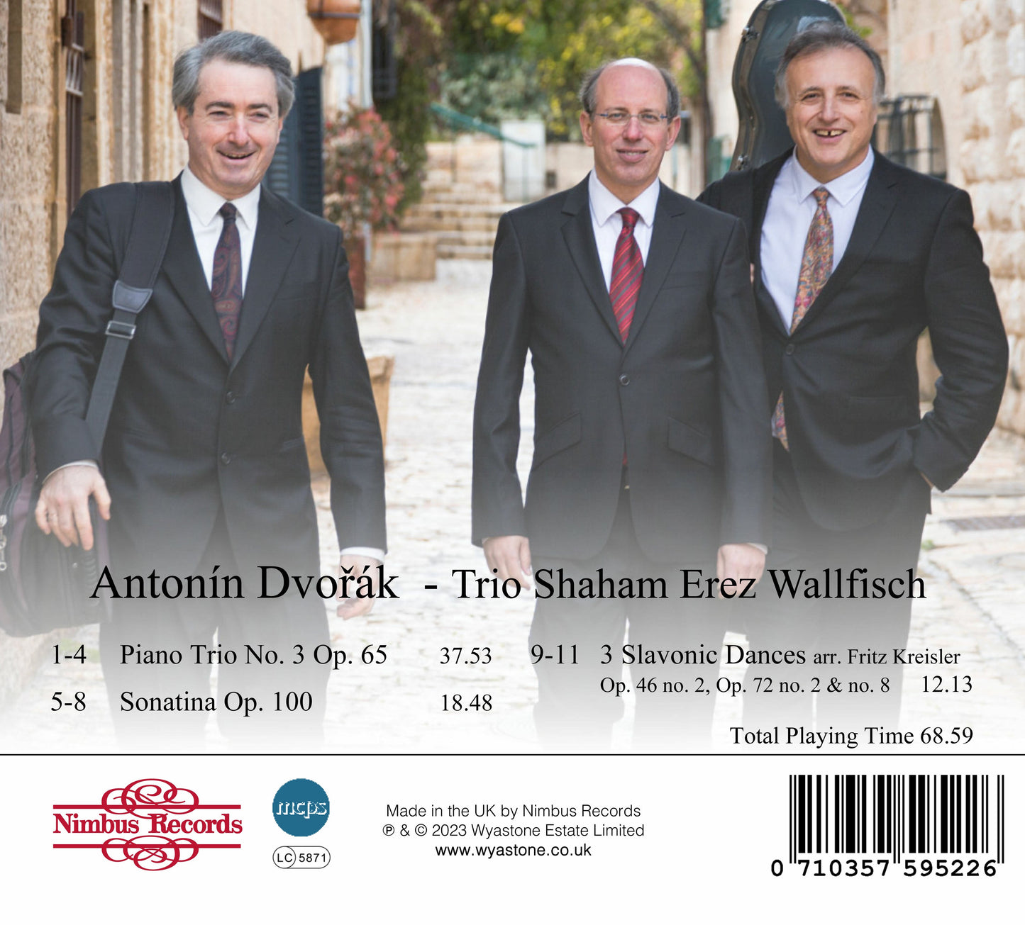 Dvorak: Piano Trio No. 3 in F minor