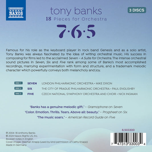 Banks: 18 Pieces for Orchestra - 7 • 6 • 5