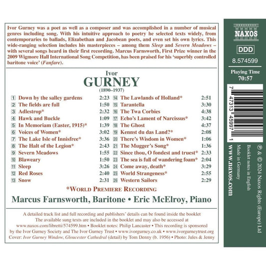 Gurney: Songs, Vol. 2