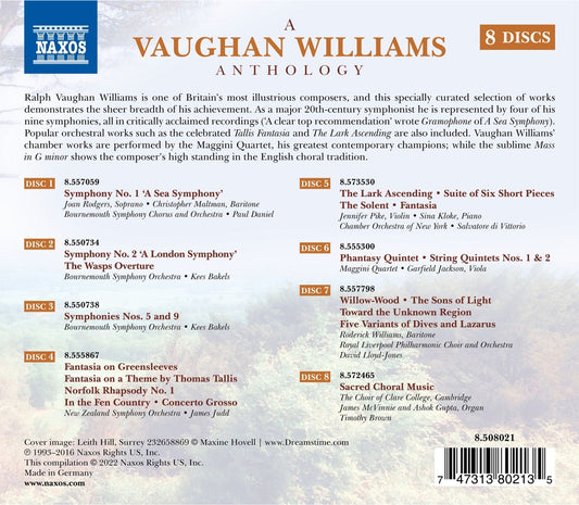 A Vaughan Williams Anthology