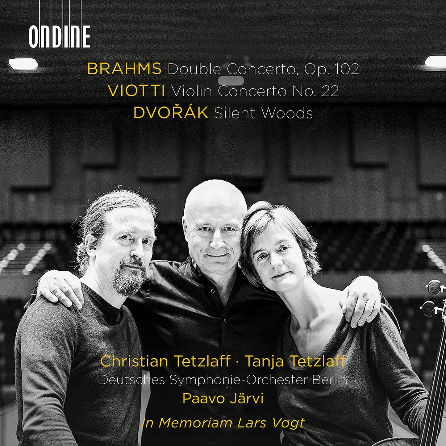 Brahms, Viotti, Dvorak: Double Concerto / Christian Tetzlaff; Tanja Tetzlaff