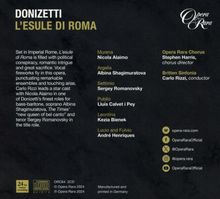 DONIZETTI: L'ESULE DI ROMA