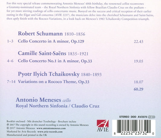Schumann - Saint-Saëns - Tchaikovsky