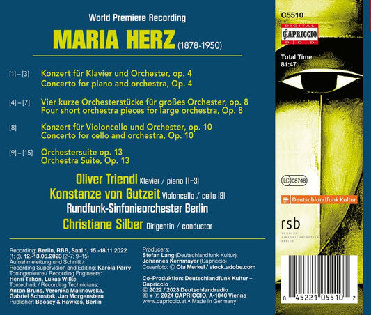 Herz: Concertos; Orchestral Works