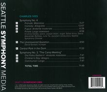 Ives: Symphonies Nos. 3 & 4, The Unanswered Question & Centr