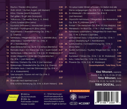 Hannikainen: Lieder