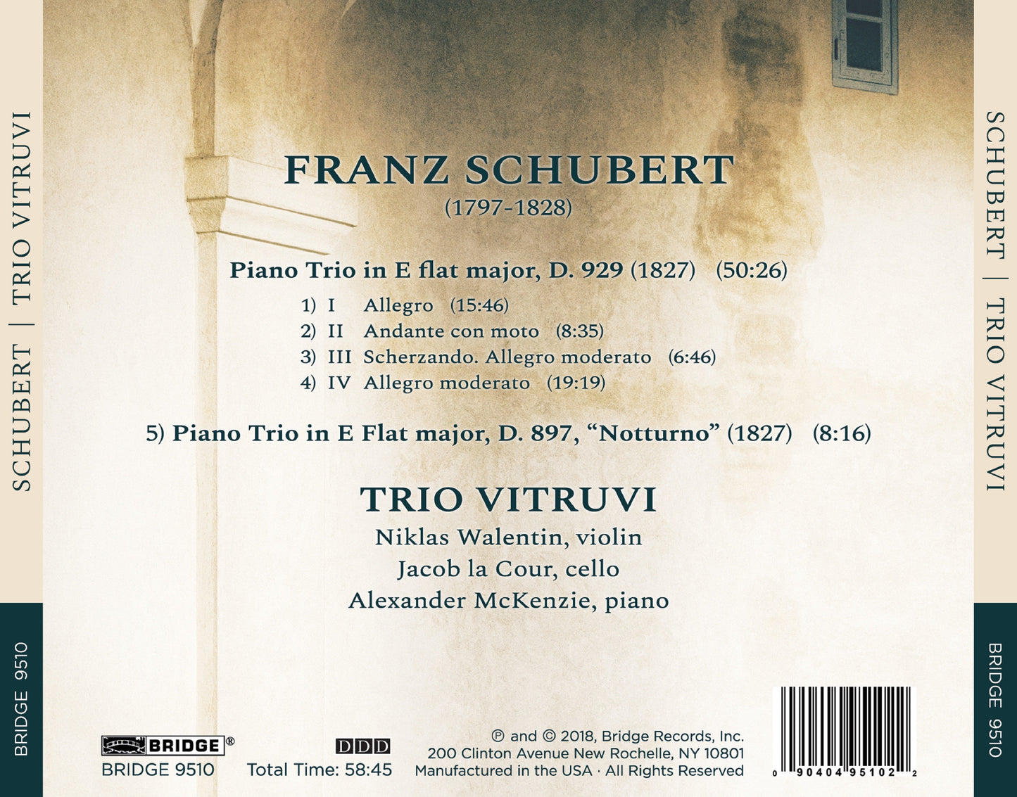 Schubert: Piano Trios, D. 929 & D. 897