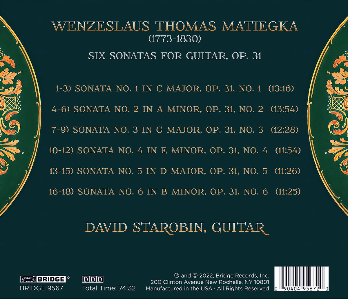 Six Sonatas, Op. 31