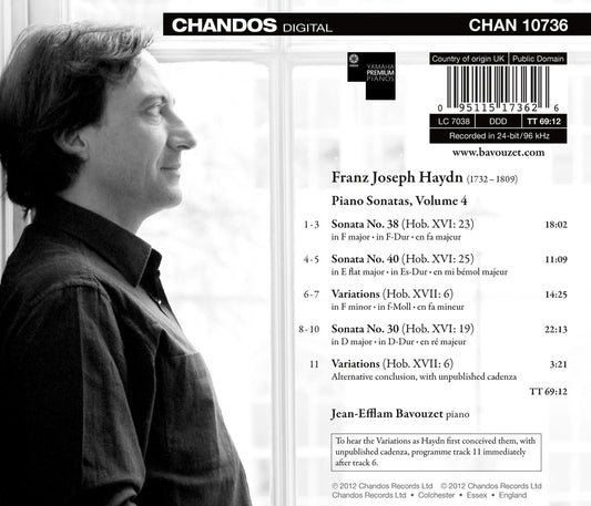 Haydn: Piano Sonatas, Vol. 4
