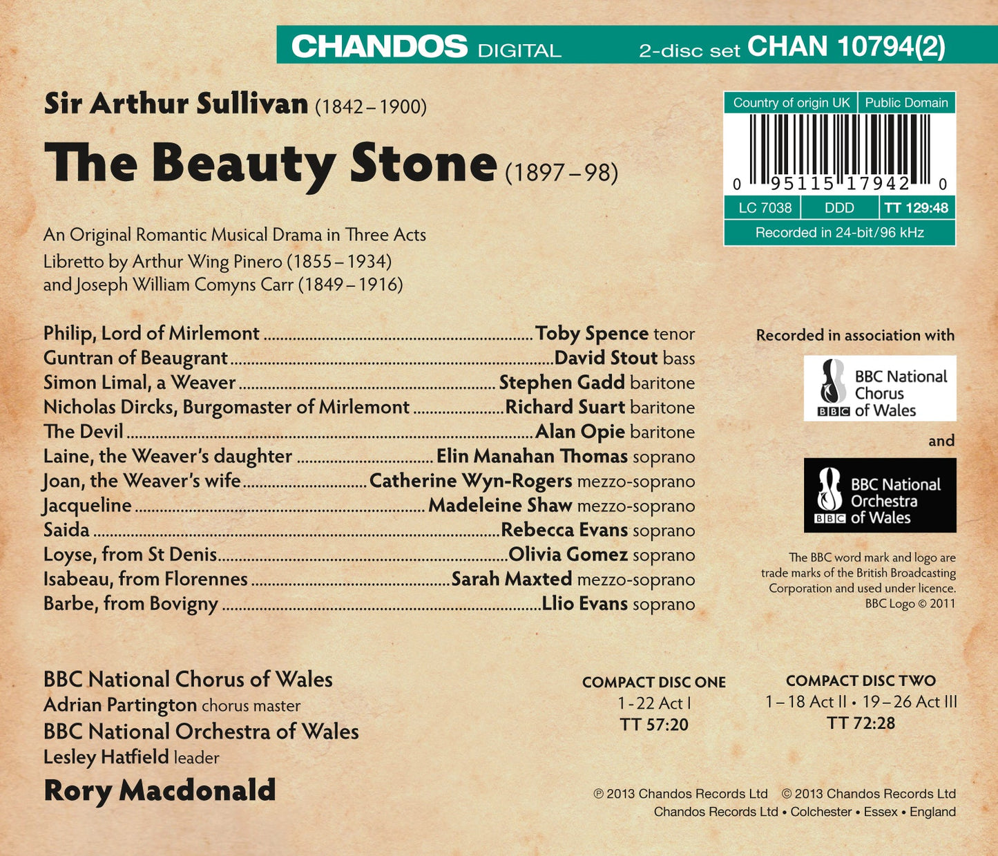Sullivan: The Beauty Stone