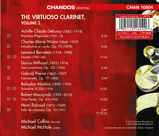 The Virtuoso Clarinet, Vol. 2
