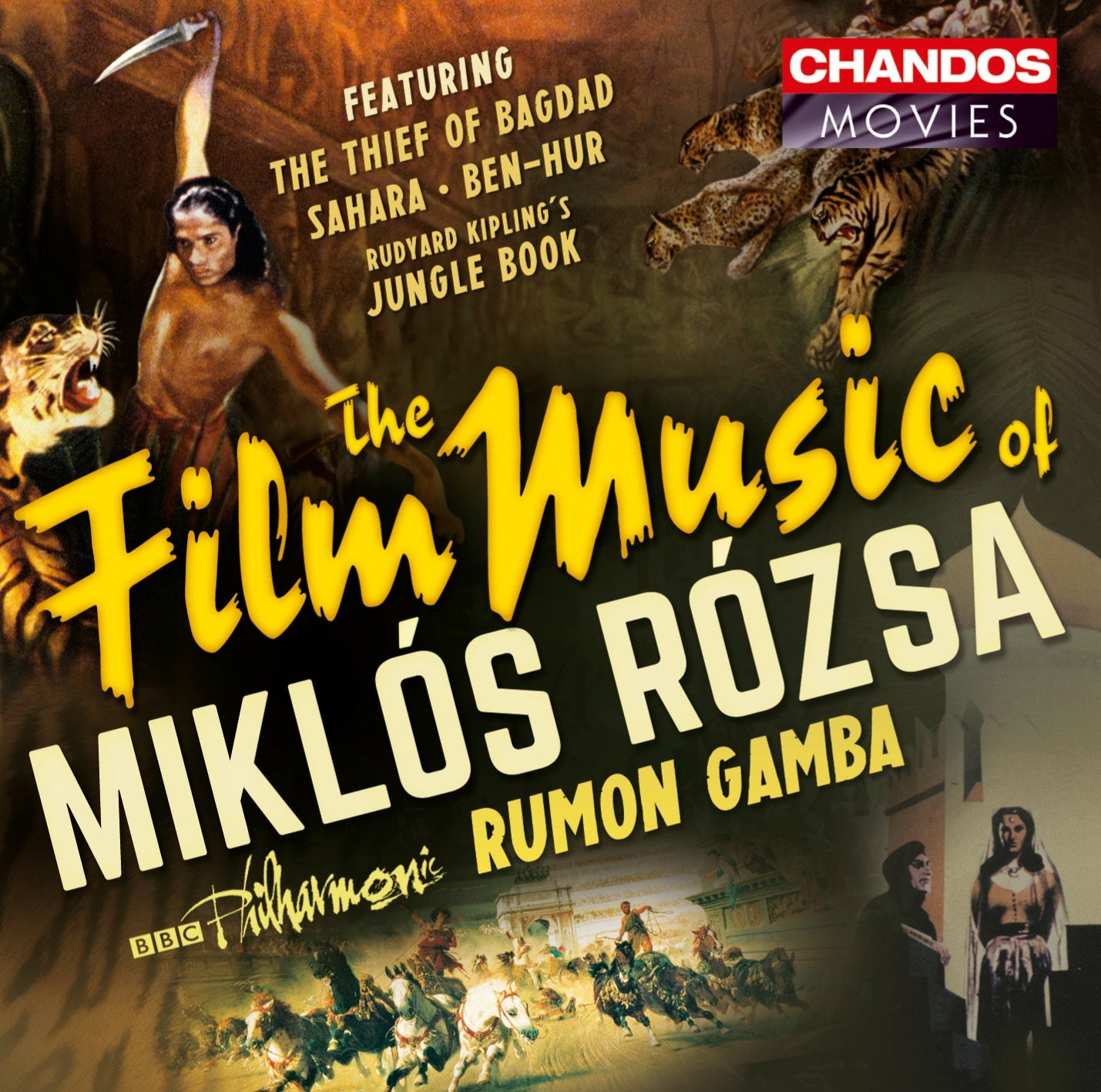 Rozsa: Film Music / Gamba, BBC PO
