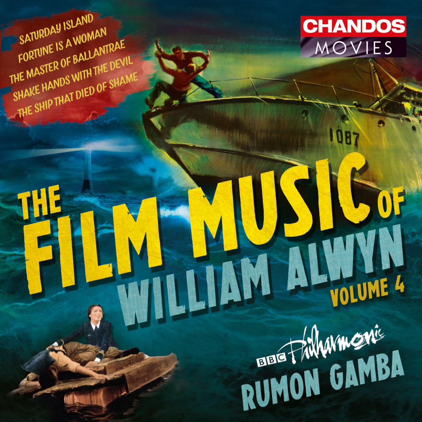 The Film Music Of William Alwyn, Vol. 4  Trepress, Bbc Philharmonic, Gamba