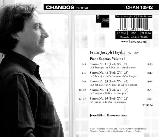 Haydn: Piano Sonatas, Vol. 6