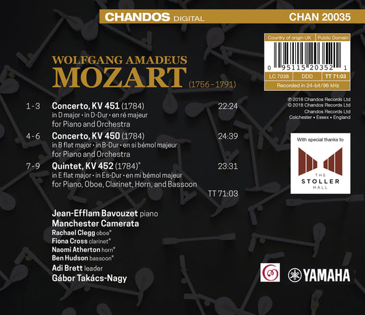 Mozart: Piano Concertos, Vol. 3