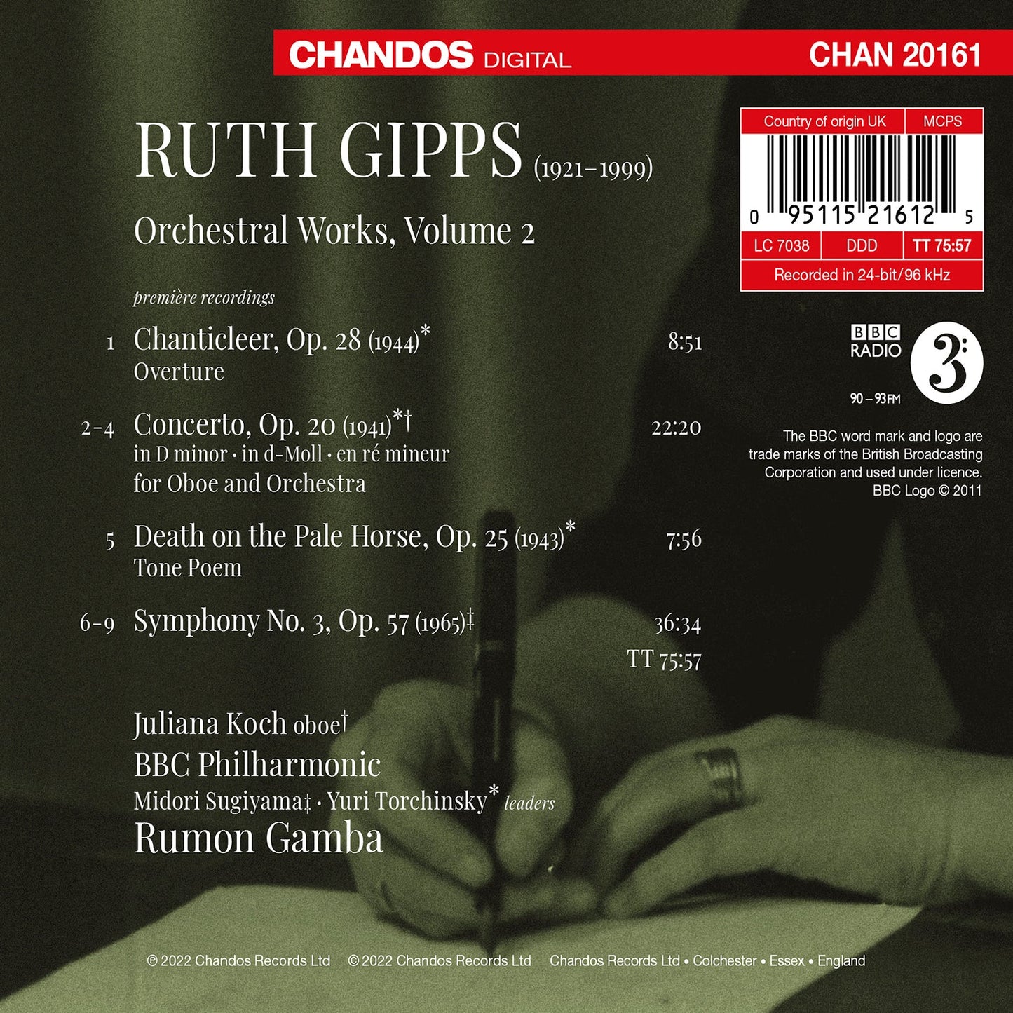 Gipps: Orchestral Works, Vol. 2