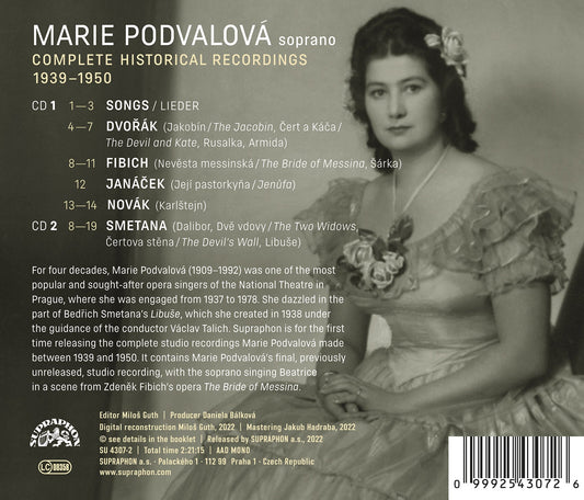 Marie Podvalova - Complete Recordings 1939-1950