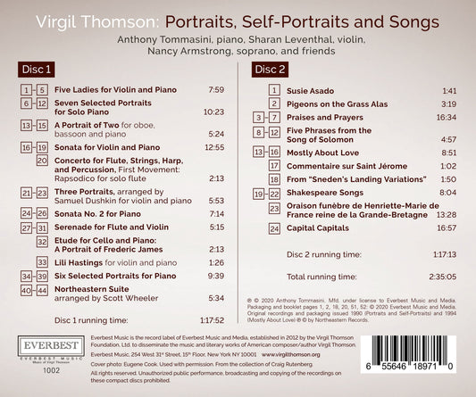 Thomson: Portraits, Self-portraits and Songs
