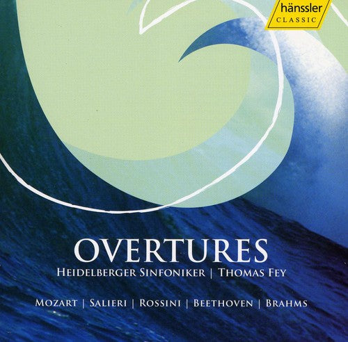 Mozart, Salieri, Rossini, Beethoven & Brahms: Overtures (Liv