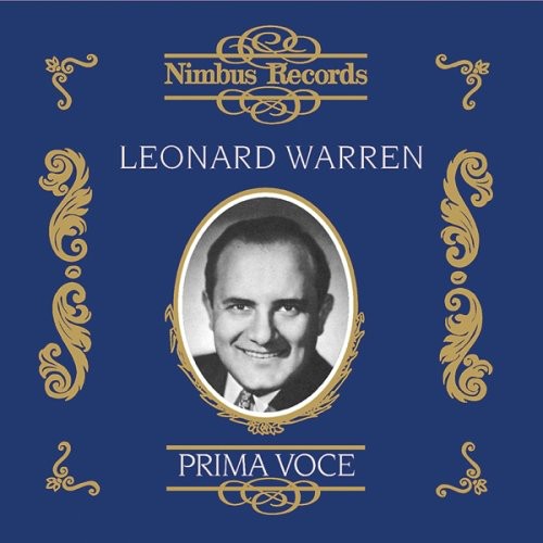 Vocal Recital: Warren, Leonard - VERDI, G. / OLEY, S. / GERM
