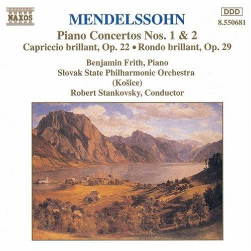 MENDELSSOHN: Piano Concertos Nos. 1 and 2 / Capriccio Brilla