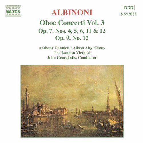 ALBINONI: Oboe Concertos, Vol.  3
