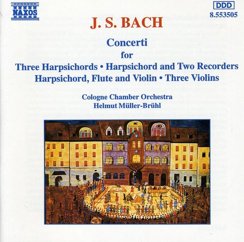 BACH, J.S.: Concertos for Harpsichords, Recorders and Violin