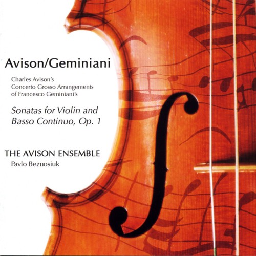 Avison, C.: 12 Concerti Grossi after Geminiani's Sonatas for