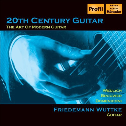 BROUWER: Guitar Concerto, "Elegiaco" / WEDLICH: Guitar Sonata / DOMENICONI: Koyunbaba (20th Century Guitar) / New Moscow Chamber Orchestra