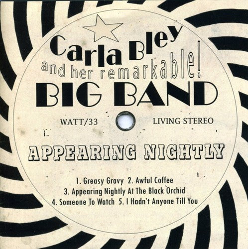 APPEARING NIGHTLY