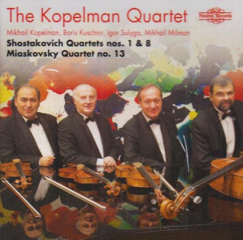 Shostakovich: String Quartets Nos. 1 and 8 - Myaskovsky: Str