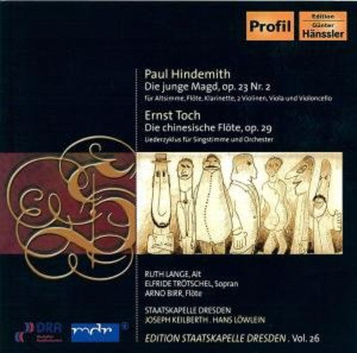 Hindemith, P.: Junge Magd (Die) / Toch, E.: Die Chinesische