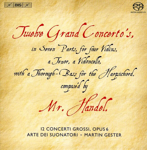Handel: Concerti Grossi, Op. 6