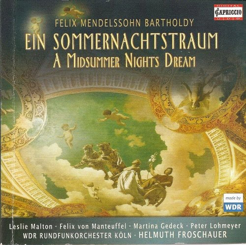 MENDELSSOHN, Felix: Midsummer Night's Dream (A) [Incidental