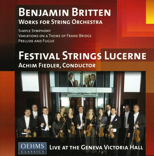 WORKS FOR STRING ORCHESTRA