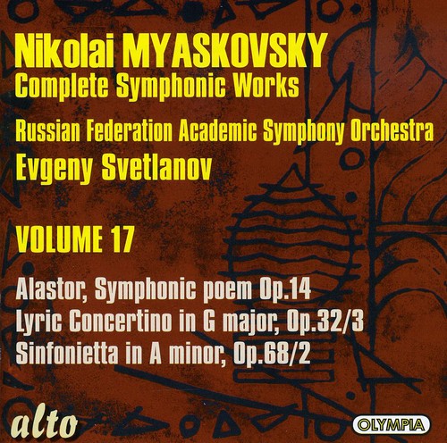 ALASTOR SYM POEM / LYRIC CONCERTINO / SINFONIETTA
