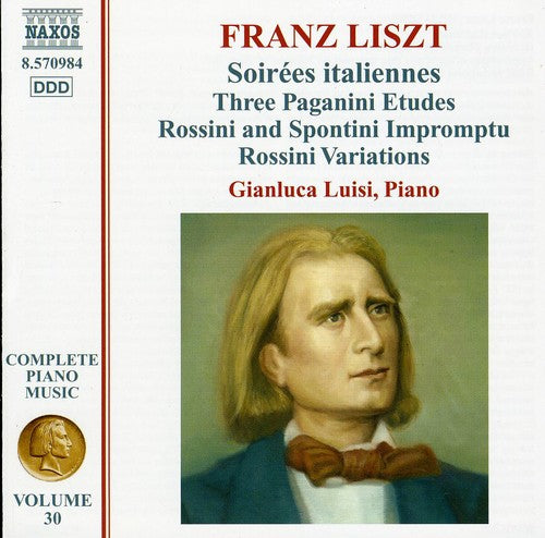 Liszt Complete Piano Music, Vol. 30: Soirées italiennes, Pag