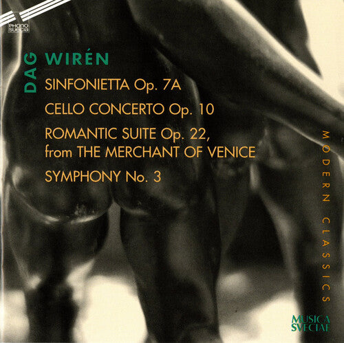 Wiren: Sinfonietta in C Major, Cello Concerto, Romantisk svi