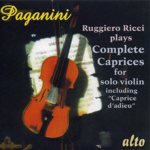 COMPLETE CAPRICES FOR SOLO VIOLIN