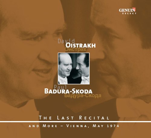 Violin Recital: Oistrakh, David - Mozart, W.A. / Schubert, F