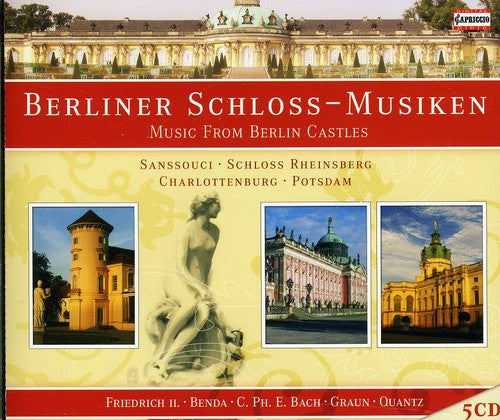 BERLIN CASTLES (MUSIC FROM) - GRAUN, J.G. / FREDERICK II / B